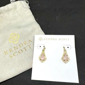Kendra Scott small drop earrings.